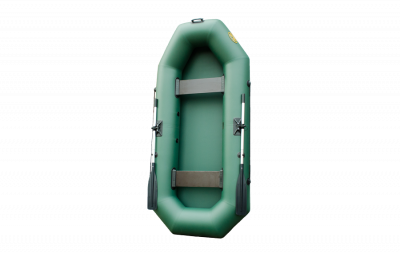 Лодка ПВХ гребная надувная Гелиос 28 (зеленый)