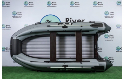 Лодка ПВХ RiverBoats RB 390 НДНД + фальшборт моторная